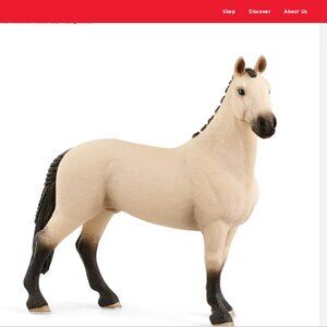 Schleich Horse club Hannoverian Gelding, Red dun